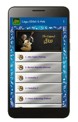 Lagu Ebiet G. Ade plus Lirik screenshot