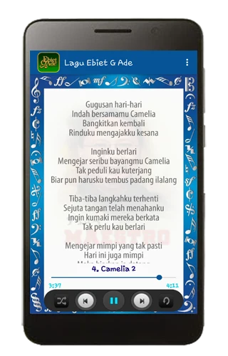 Lagu Ebiet G. Ade plus Lirik screenshot