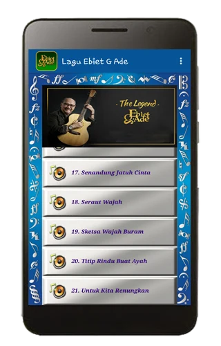 Lagu Ebiet G. Ade plus Lirik screenshot